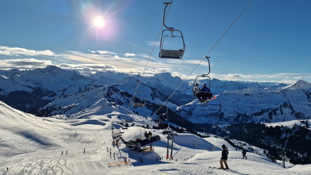 Hohes Licht lift in Damüls-Mellau.